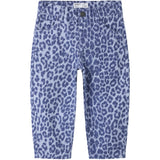 Name It Purple Impression Leo Nmfbella Mor Leo Twill Bukser 4002-Td F
