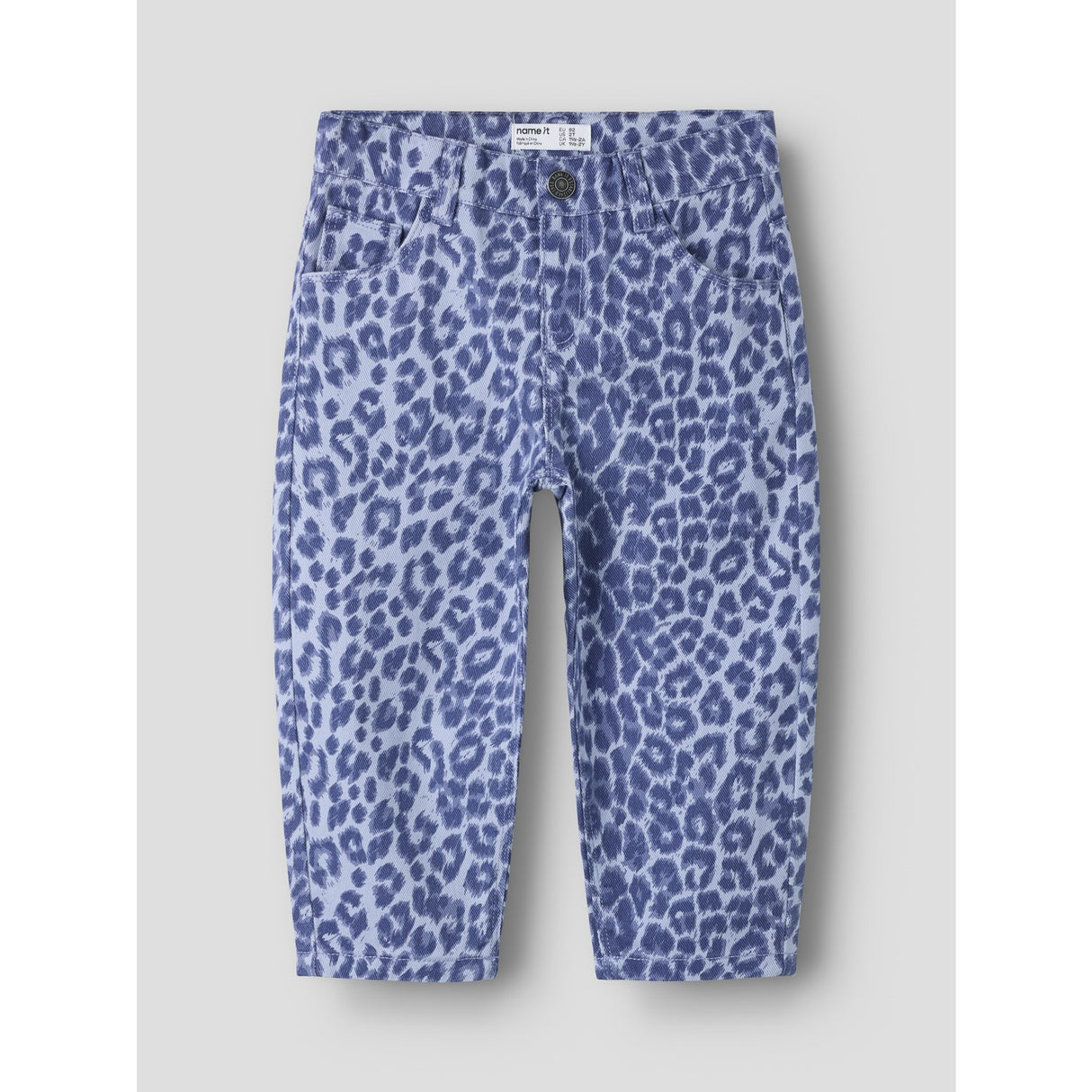 Name It Purple Impression Leo Nmfbella Mor Leo Twill Bukser 4002-Td F