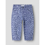 Name It Purple Impression Leo Nmfbella Mor Leo Twill Bukser 4002-Td F