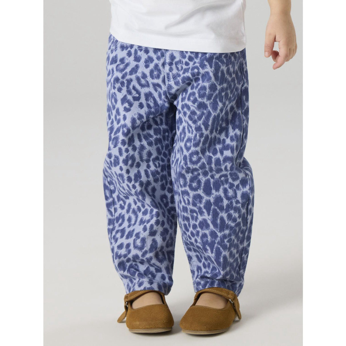 Name It Purple Impression Leo Nmfbella Mor Leo Twill Bukser 4002-Td F