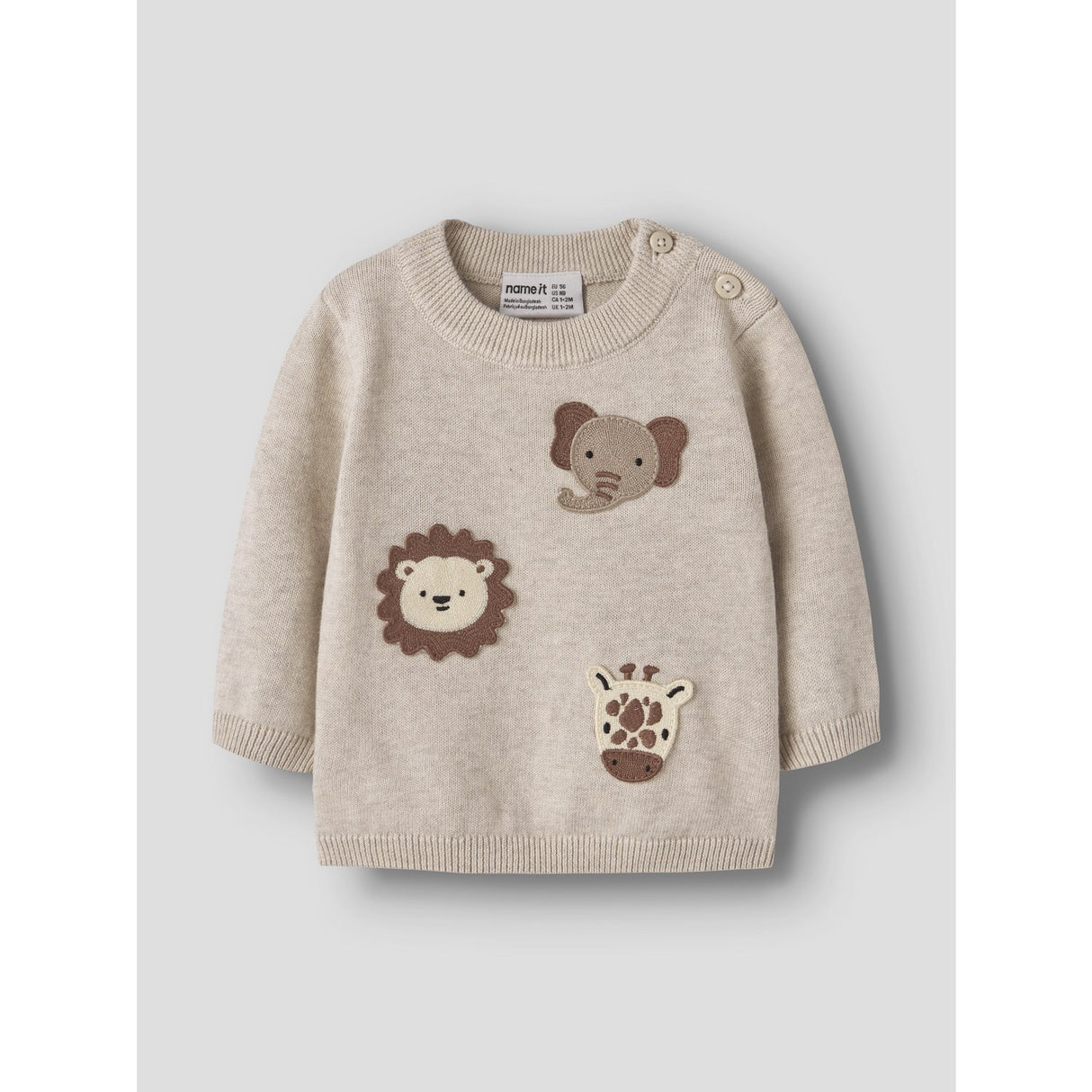 Name It Peyote Melange Nbmhaps Ls Strik
