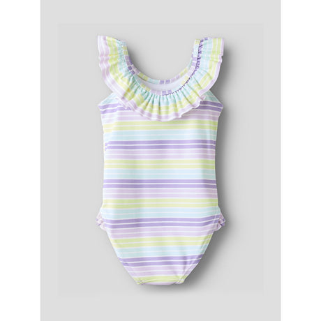 Name It Orchid Bloom Nmfpmelisa Gabby Badeheldragt Sky
