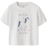 Name It Bright White Happiness Nmfvelda Ss Nreg Top