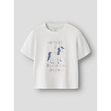 Name It Bright White Happiness Nmfvelda Ss Nreg Top