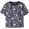 Name It Navy Blazer Unicorn Flowers Nmfvelda Ss Nreg Top