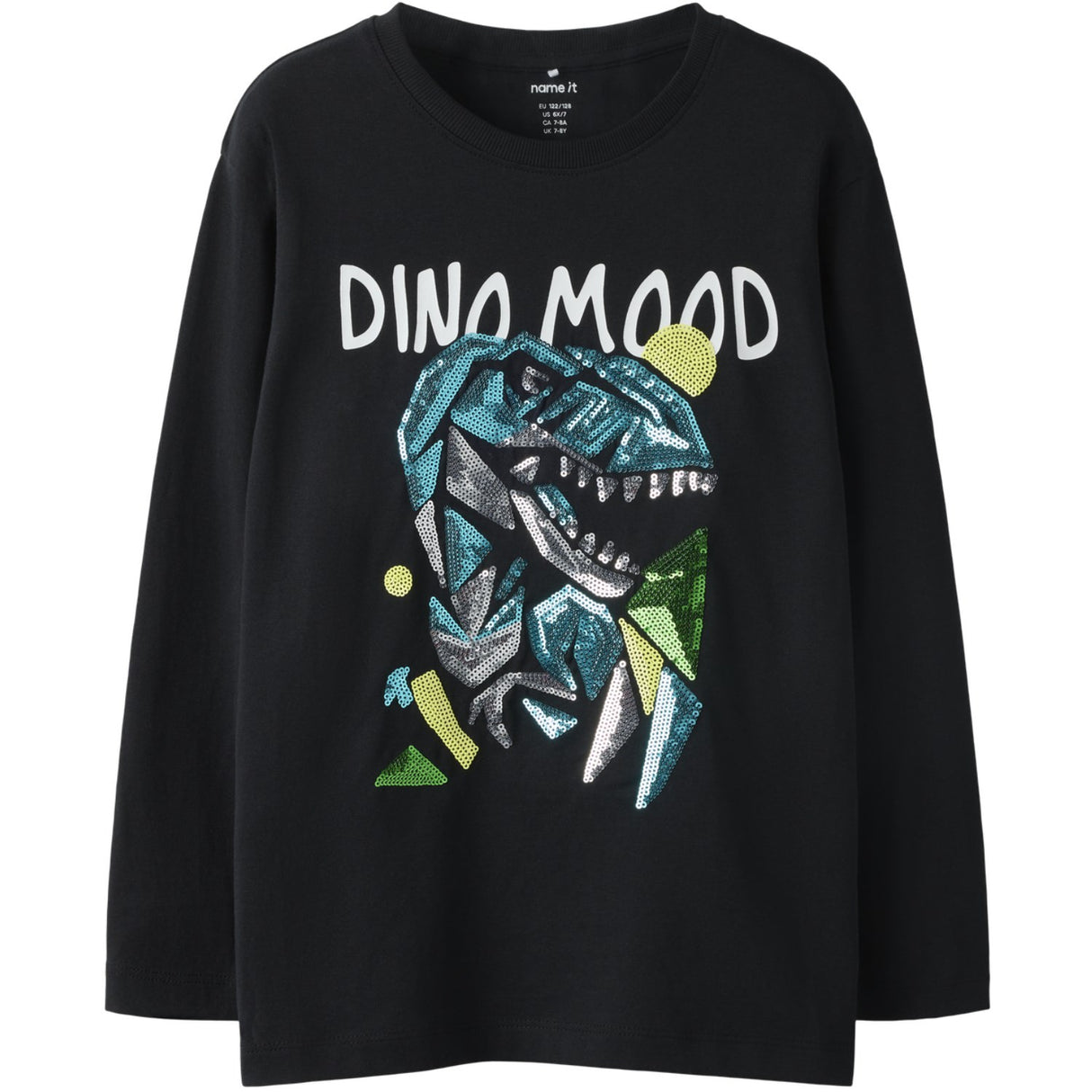 Name It Black Nkmdorak Ls Nreg Top