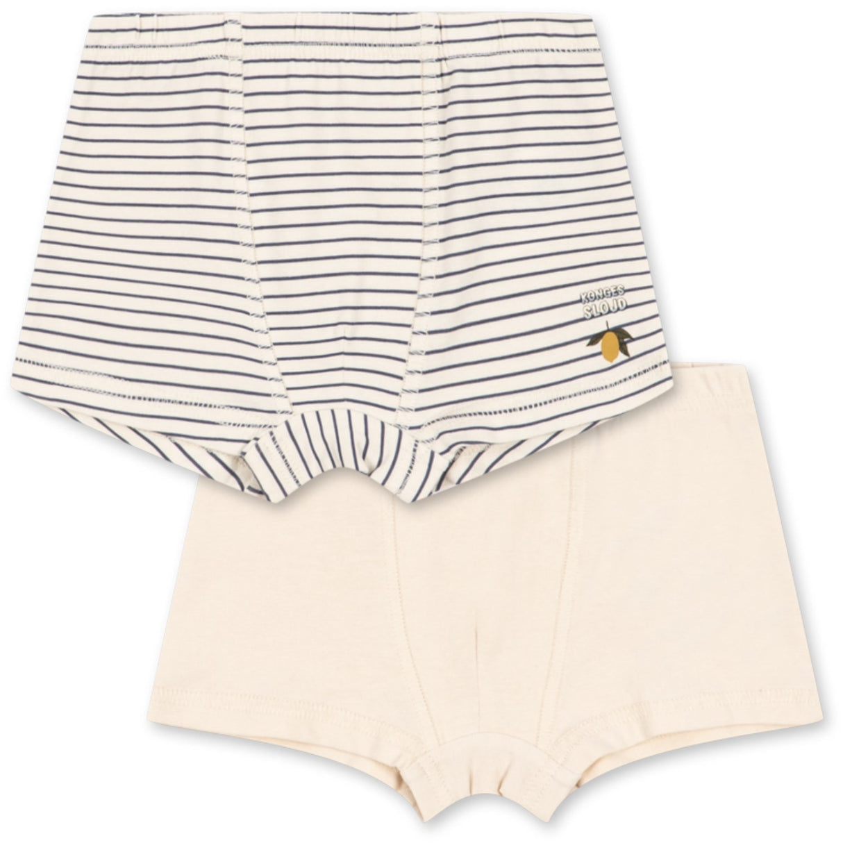 Konges Sløjd Blue Stripe Basic 2 Pak Boy Underbukser Gots