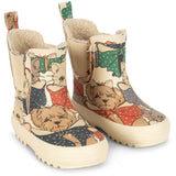 Konges Sløjd Like Cats And Dogs Roi Printed Rain Støvle