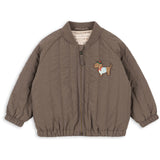 Konges Sløjd Walnut Juno Terry Bomber Jakke