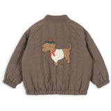 Konges Sløjd Walnut Juno Terry Bomber Jakke