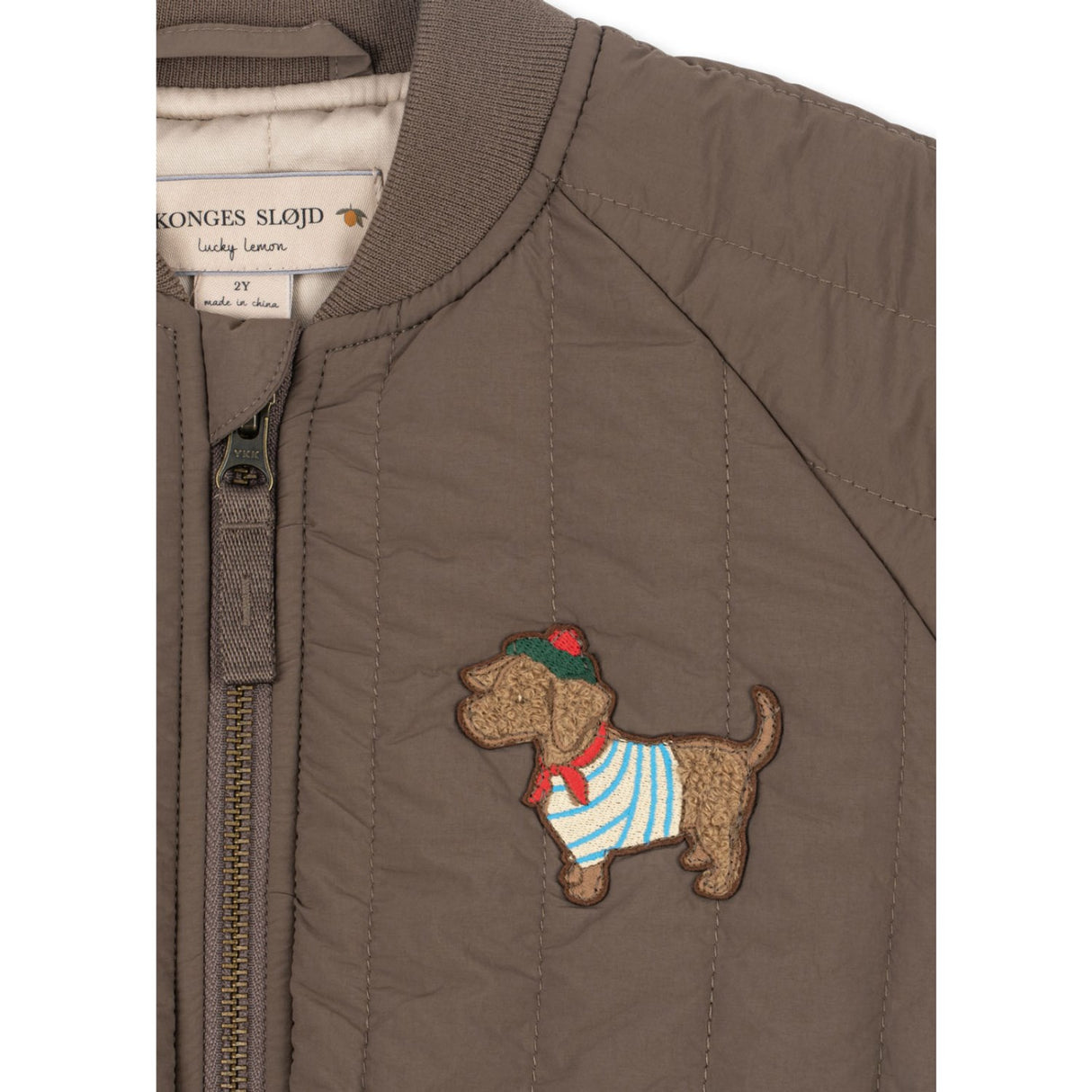 Konges Sløjd Walnut Juno Terry Bomber Jakke