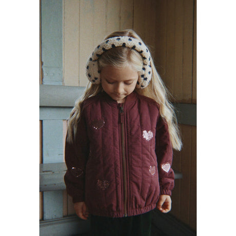 Konges Sløjd Decadent Chocolate Juno Paliet Bomber Jakke