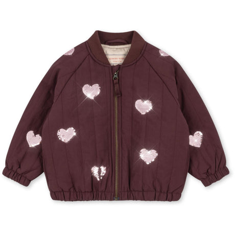 Konges Sløjd Decadent Chocolate Juno Paliet Bomber Jakke
