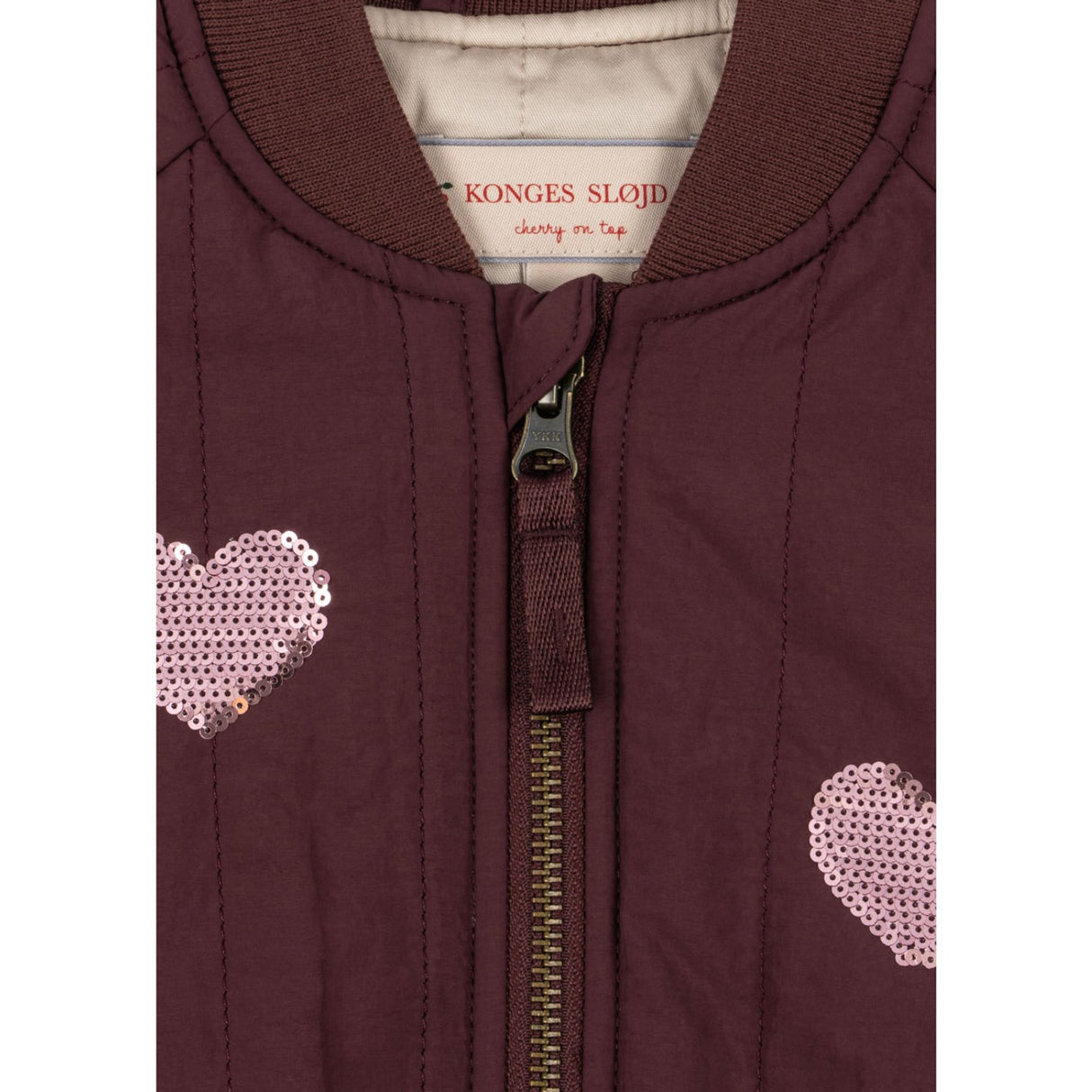 Konges Sløjd Decadent Chocolate Juno Paliet Bomber Jakke