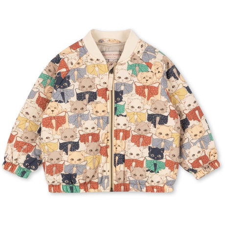 Konges Sløjd Like Cats And Dogs Juno Printed Bomber Jakke