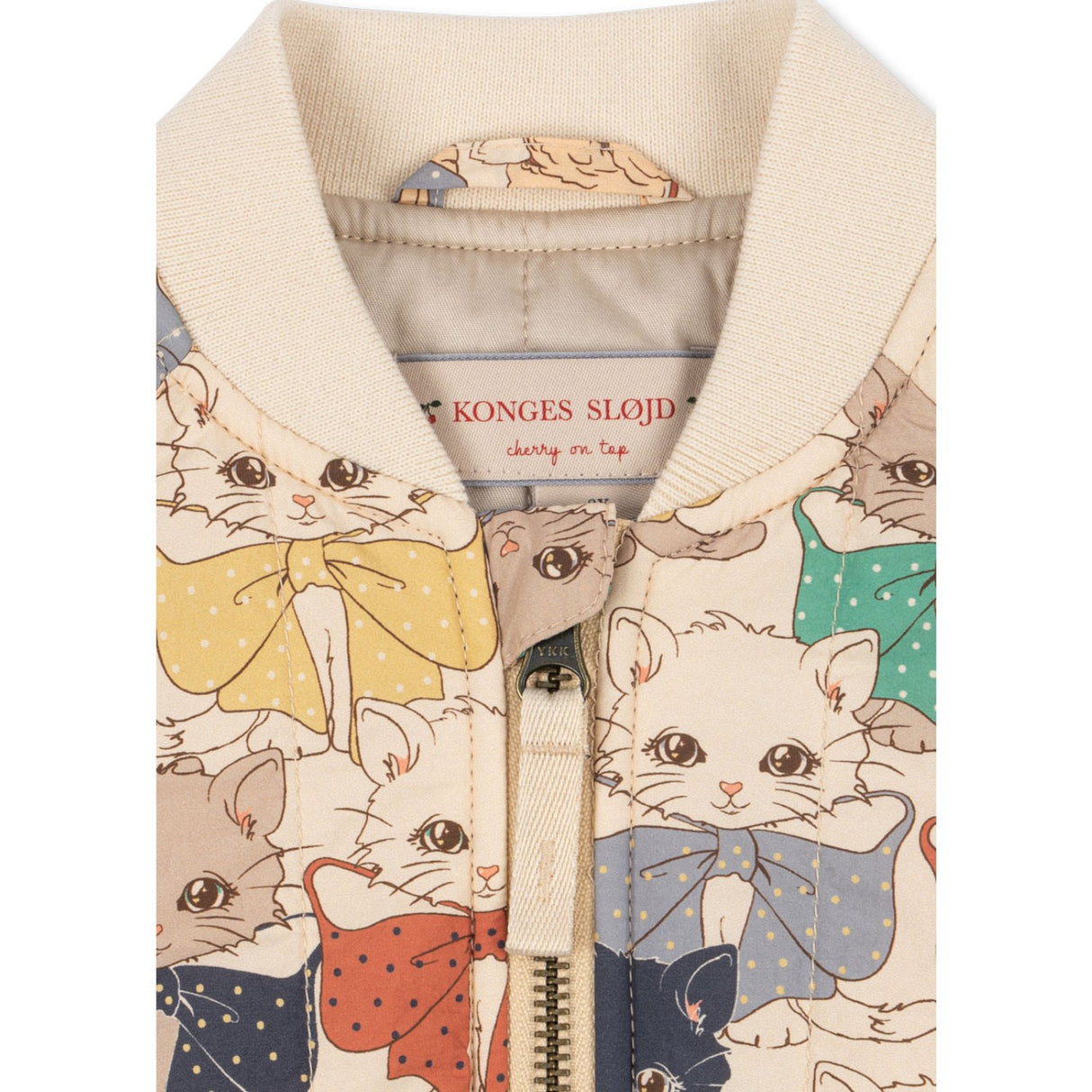 Konges Sløjd Like Cats And Dogs Juno Printed Bomber Jakke