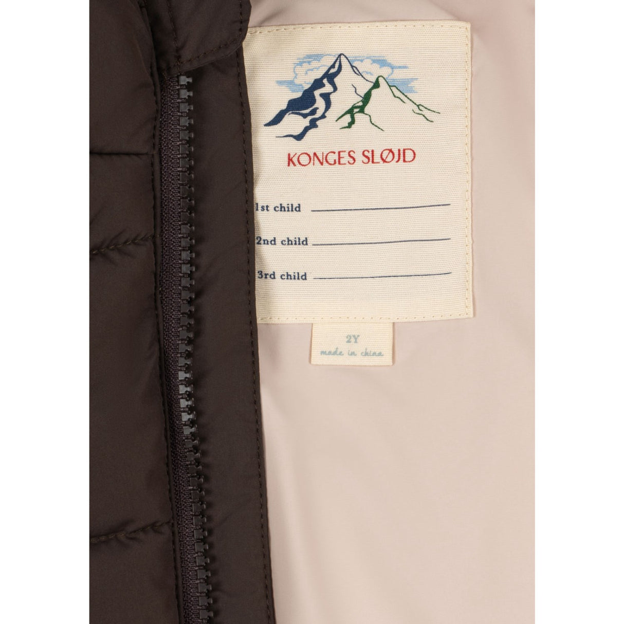 Konges Sløjd Chocolate Brown Alpi Jakke Grs