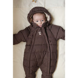 Konges Sløjd Chocolate Brown Alpi Baby Dragt Grs
