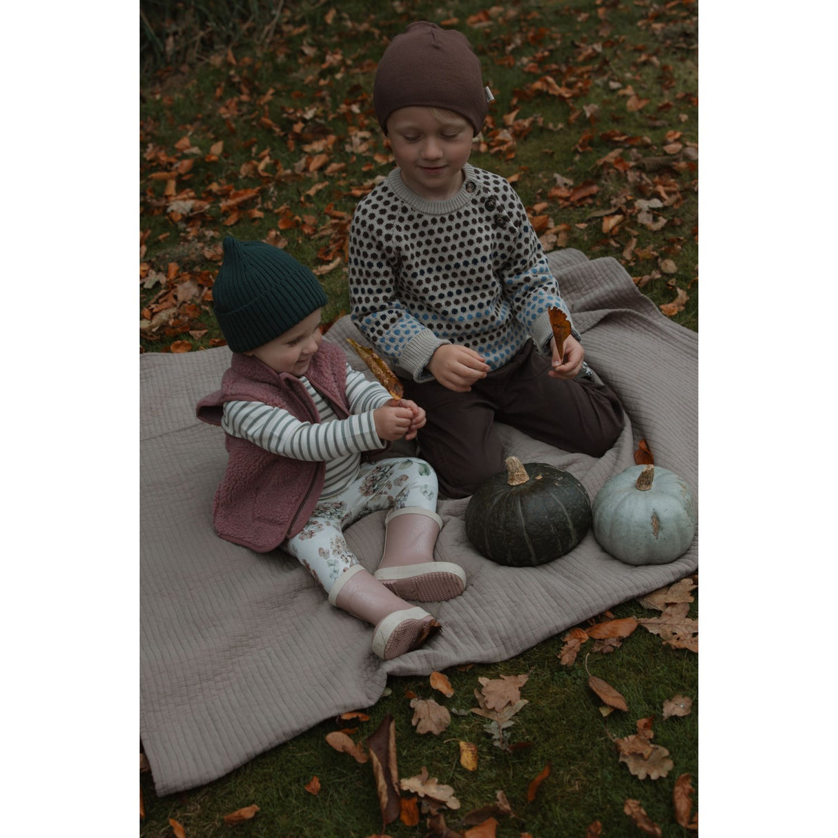 Petit Piao Eggnog Hydranger Aop Ppstar Leggings
