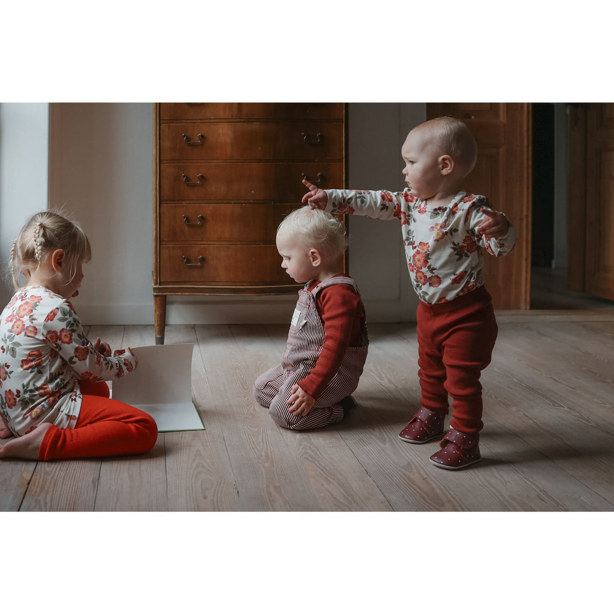 Petit Piao Syrah Striped Ppglory Denim Smækbukser