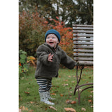 Petit Piao Trekking Green Multistriped Ppsong Leggings