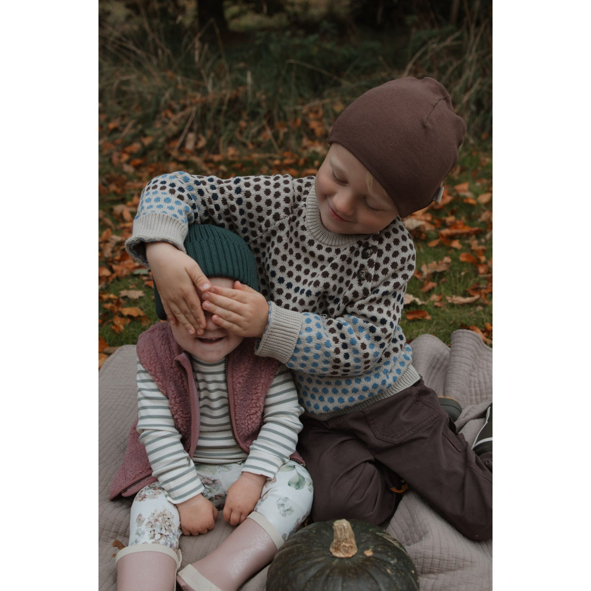 Petit Piao Eggnog Hydranger Aop Ppstar Leggings
