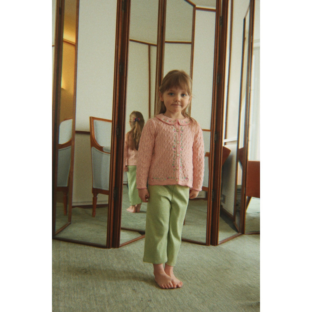 Konges Sløjd Light Rose Rosier Cardigan