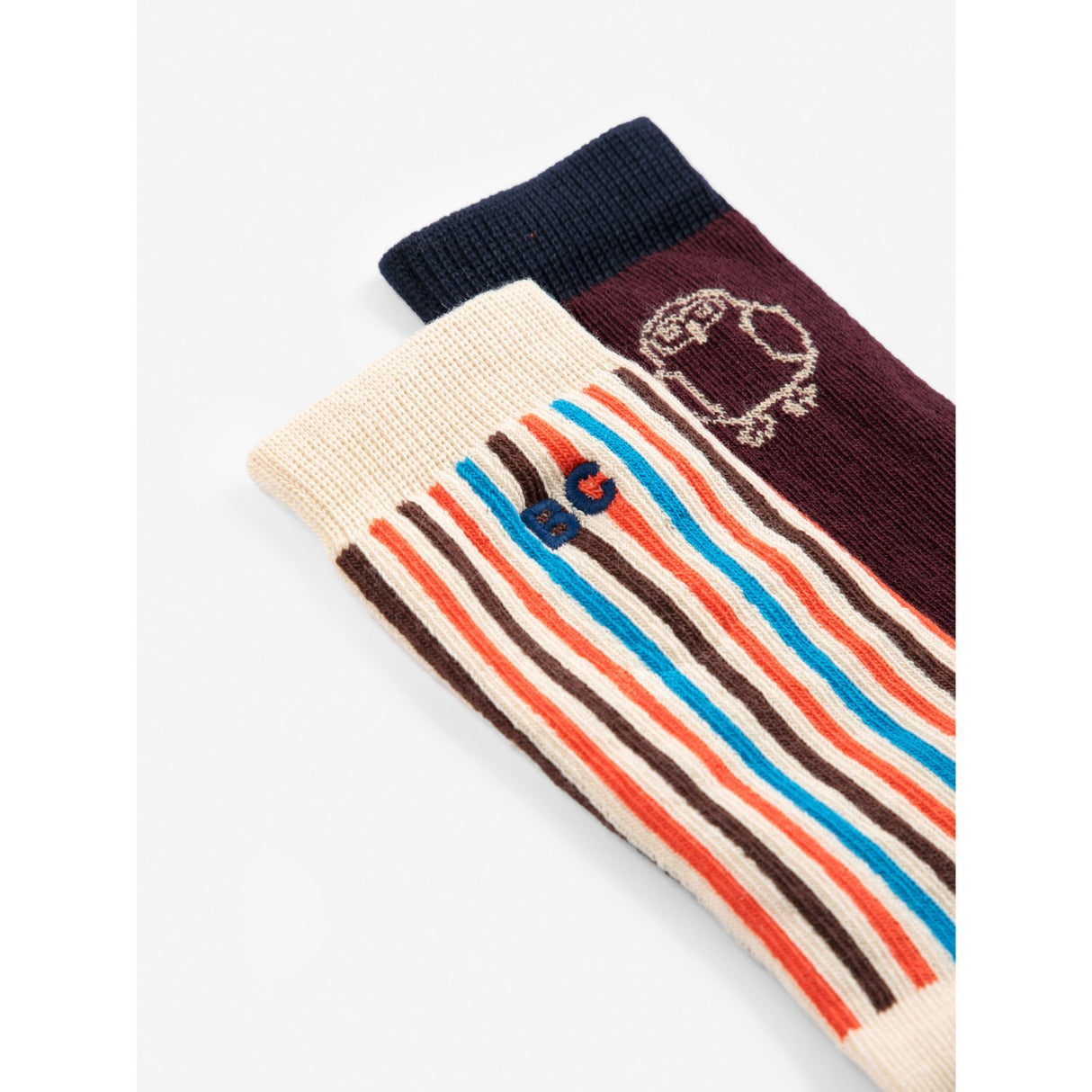 Bobo Choses Red Curious Owl Strømper Pak