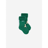 Bobo Choses Green Bc Mush Monster Strømper Pak