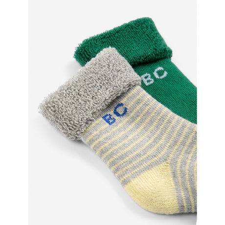 Bobo Choses Green Bc Mush Monster Strømper Pak