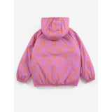 Bobo Choses Fuchsia Almost Moiré All Over Vendbar Anorak