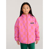 Bobo Choses Fuchsia Almost Moiré All Over Vendbar Anorak