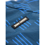 Bobo Choses Navy Blue Almost Moiré All Over Vendbar Anorak