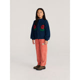 Bobo Choses Midnight Blue Stamp Bloom Cardigan