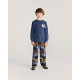 Bobo Choses Midnight Blue All About Monsters LS T-Shirt