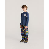 Bobo Choses Midnight Blue All About Monsters LS T-Shirt
