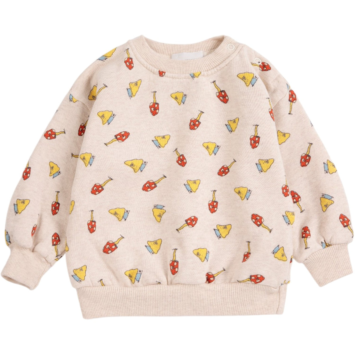 Bobo Choses Offwhite Mush Monster Duo All Over Sweatshirt