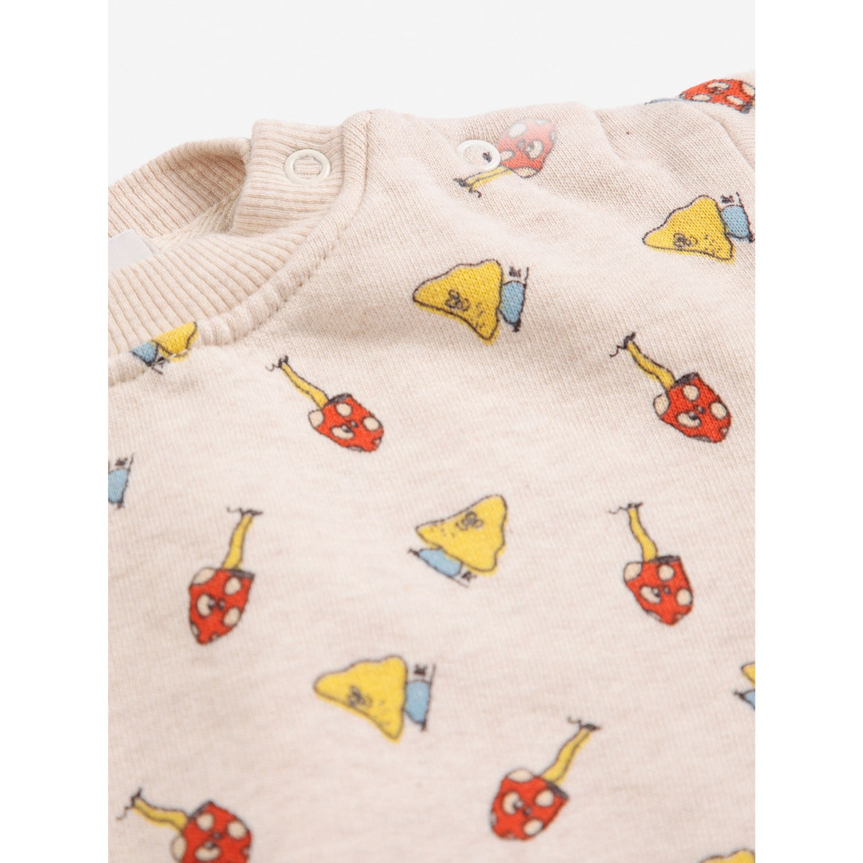 Bobo Choses Offwhite Mush Monster Duo All Over Sweatshirt