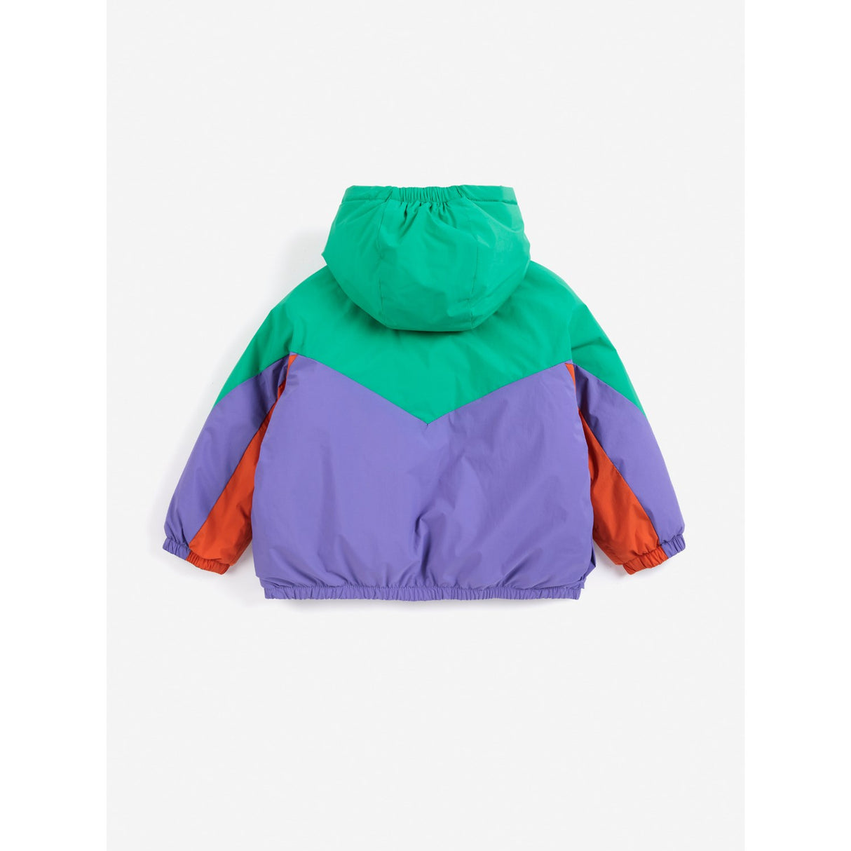 Bobo Choses Navy Blue Stamp Bloom All Over Vendbar Anorak