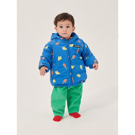 Bobo Choses Blue Mush Monster Duo All Over Vendbar Anorak