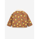 Bobo Choses Brown Pixel Abduction Sheepskin Vendbar Jakke