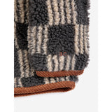 Bobo Choses Dark Grey Almost Moiré All Over Sheepskin Jakke