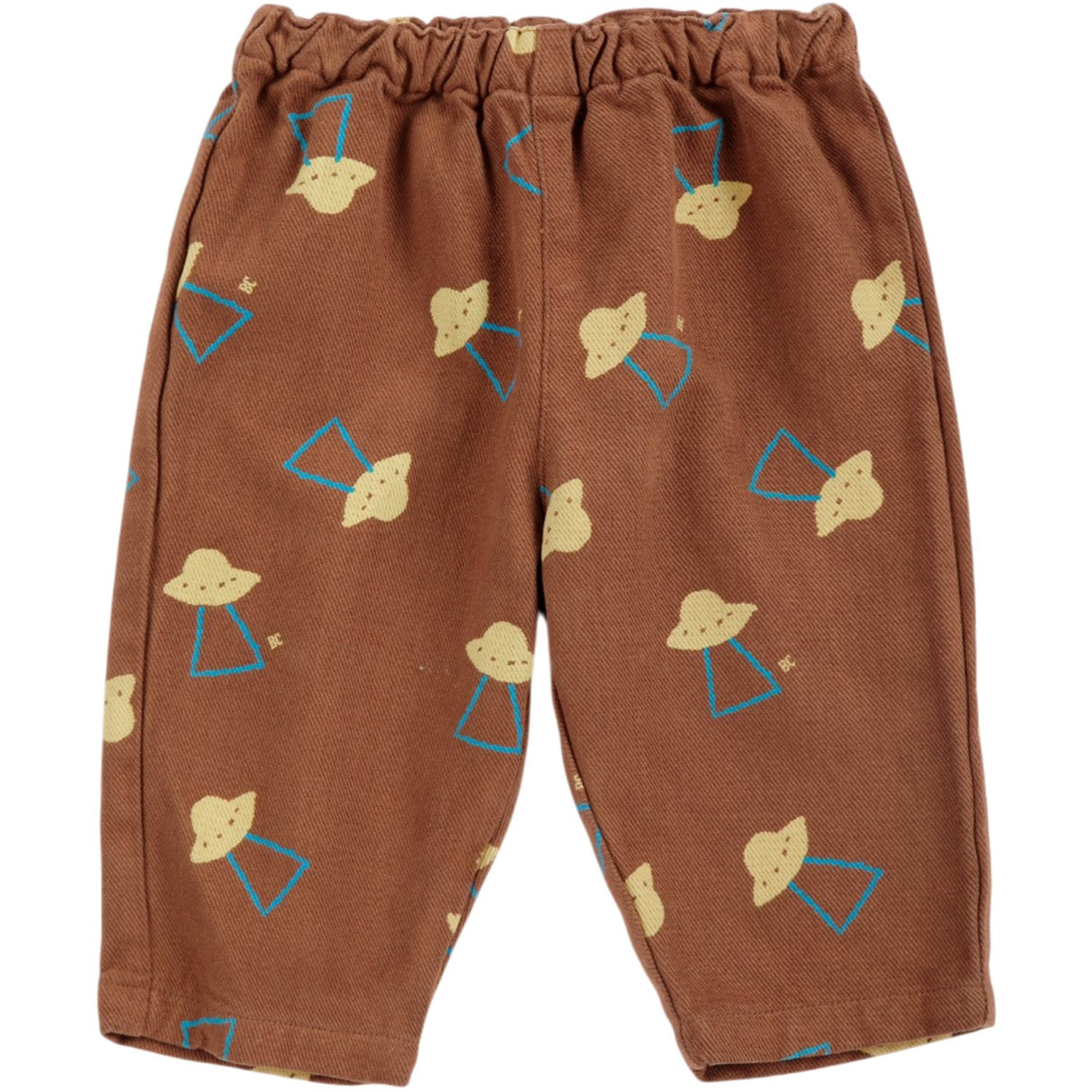 Bobo Choses Brown Pixel Abduction All Over Woven Bukser