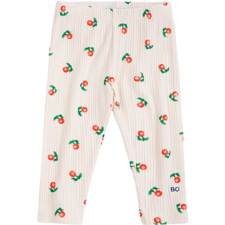 Bobo Choses Offwhite Stamp Bloom All Over Leggings