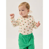 Bobo Choses Offwhite Stamp Bloom All Over LS T-Shirt