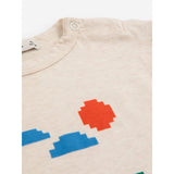Bobo Choses Offwhite Lake Monster LS T-Shirt