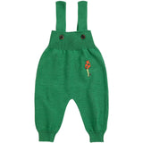Bobo Choses Green Mush Monster Strikket Overall