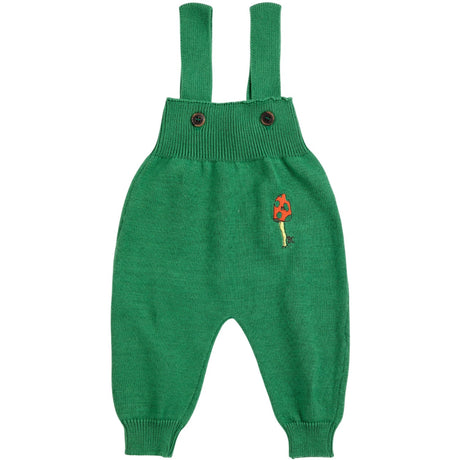 Bobo Choses Green Mush Monster Strikket Overall