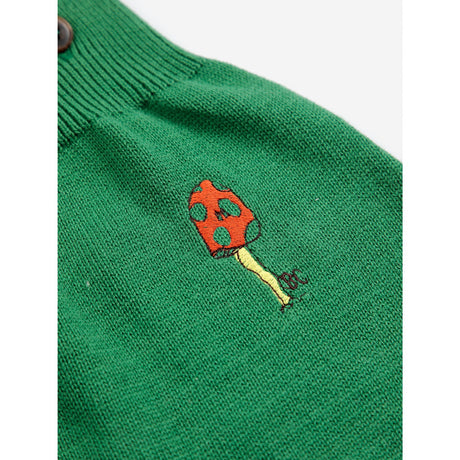 Bobo Choses Green Mush Monster Strikket Overall