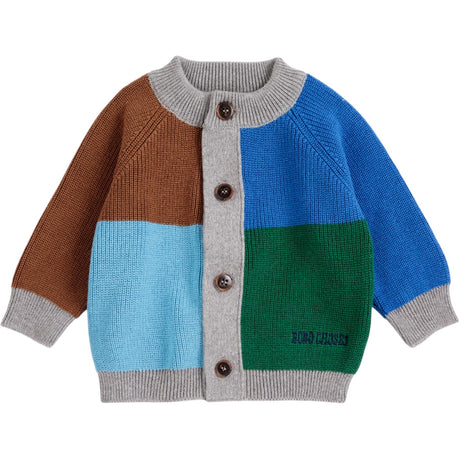 Bobo Choses Multicolor Bobo Choses Farve Block Cardigan